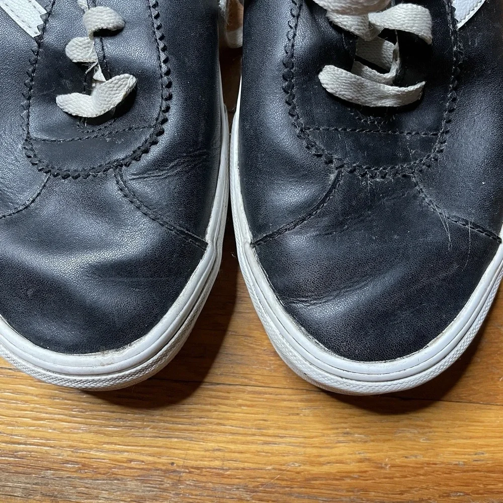 Vans Sport 73 LX Men's Size 11.5 Black‎ Unisex Leather Shoes Sneakers